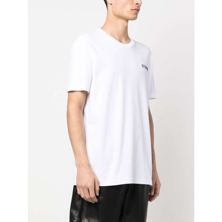 Iceberg Cotton T Shirts - White | Wanan Luxury