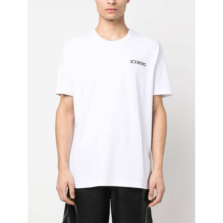 Iceberg Cotton T Shirts - White | Wanan Luxury