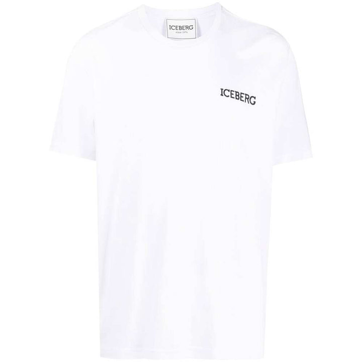 Iceberg Cotton T Shirts - White | Wanan Luxury