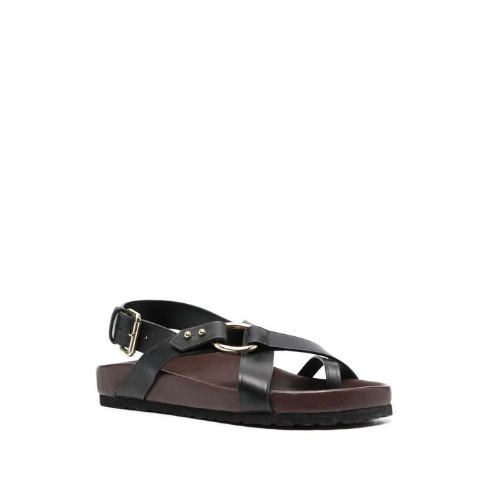 Soeur Rubber Sandals - Black | Wanan Luxury