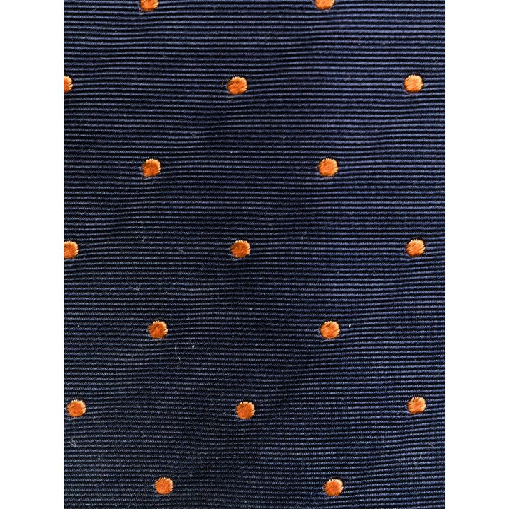 Lady Anne Silk Ties & Papillon - Blue, Orange | Wanan Luxury