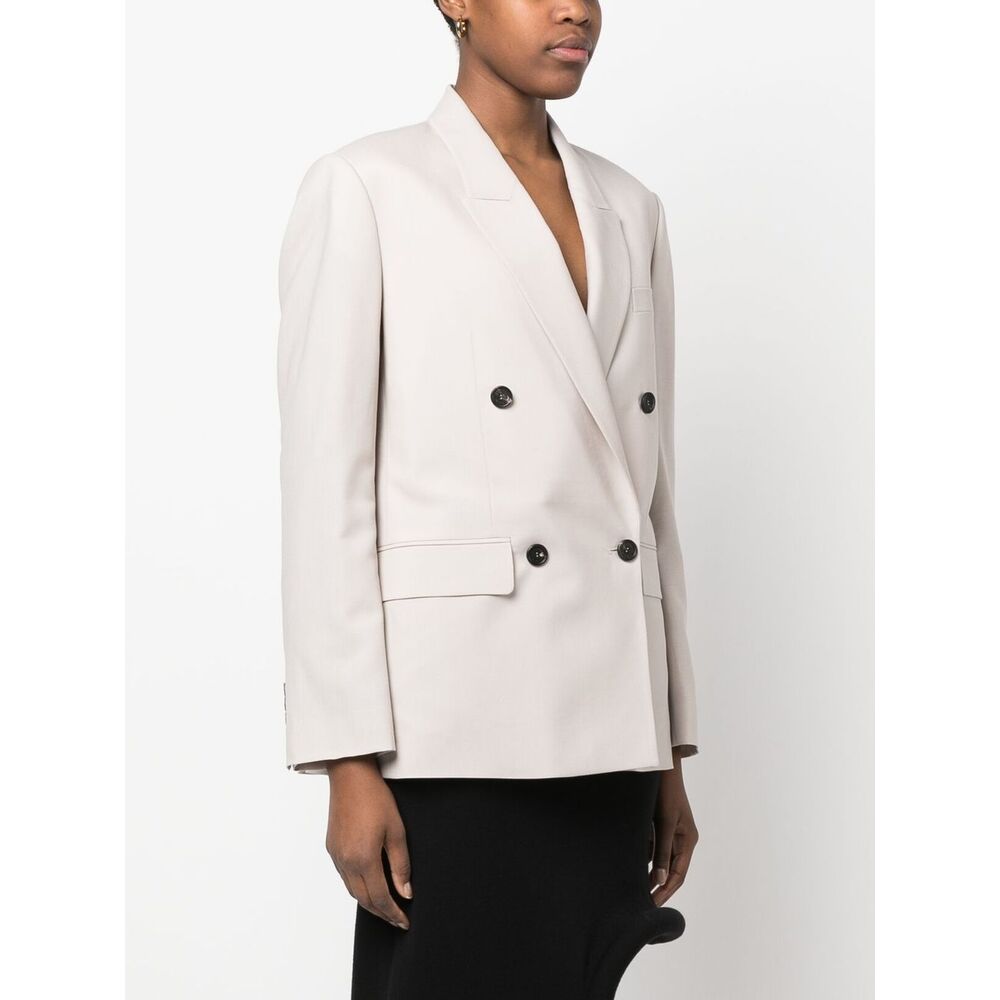 Low Classic Wool Jackets - Neutral | Wanan Luxury