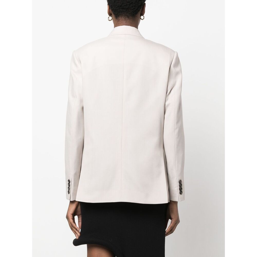 Low Classic Wool Jackets - Neutral | Wanan Luxury