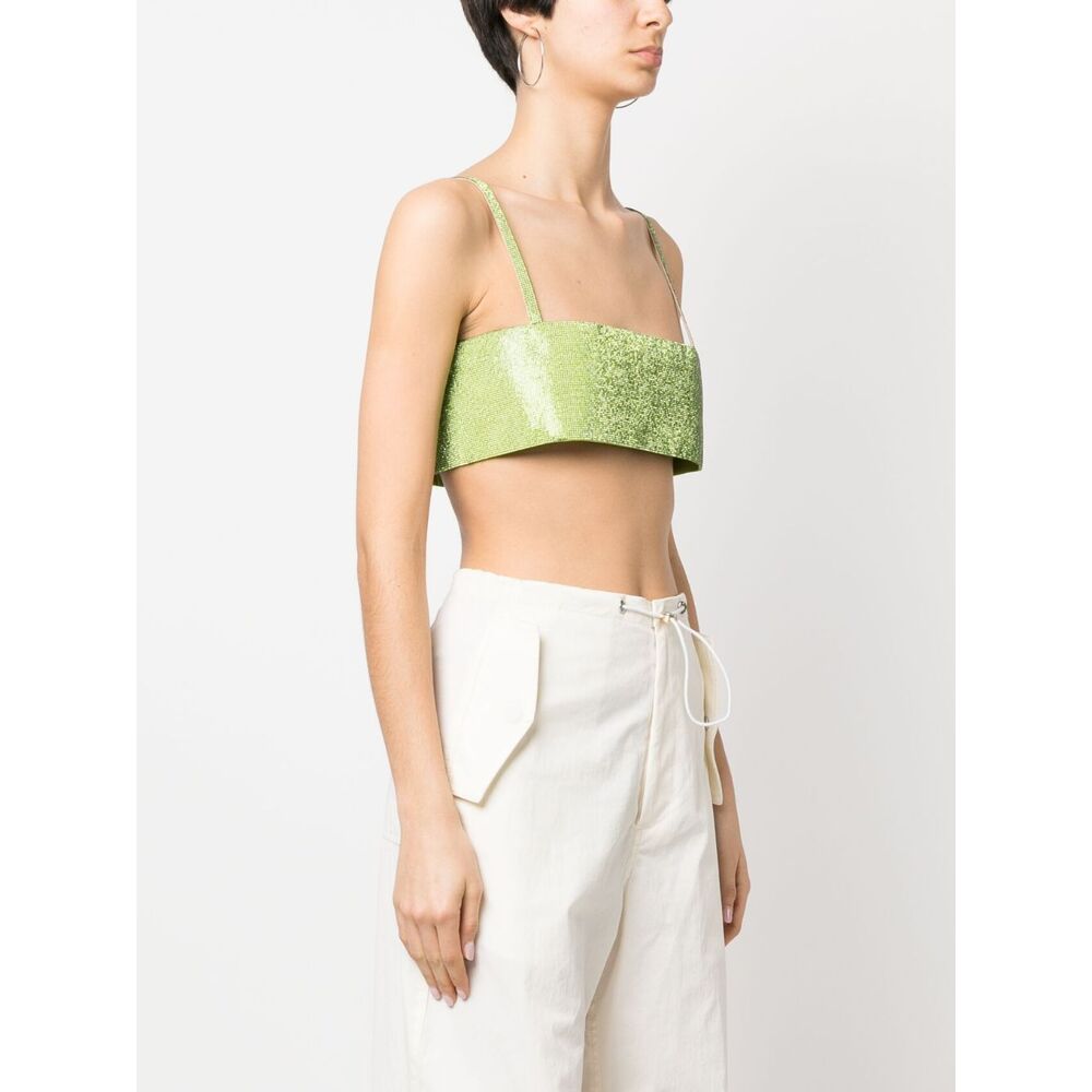 Nué Silk Tops - Green | Wanan Luxury