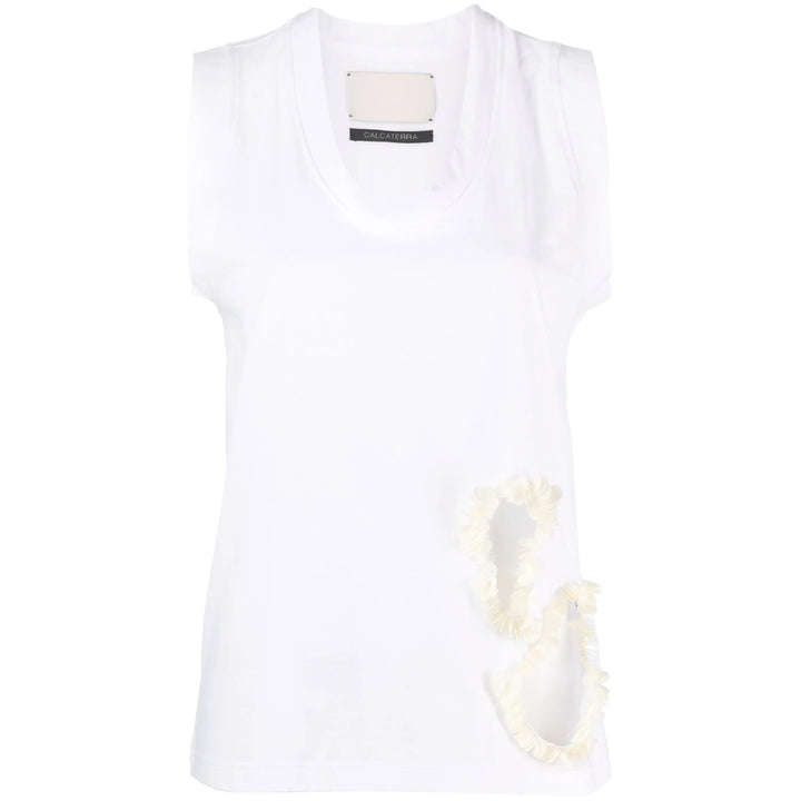 Calcaterra Top - Bianco | Wanan Luxury