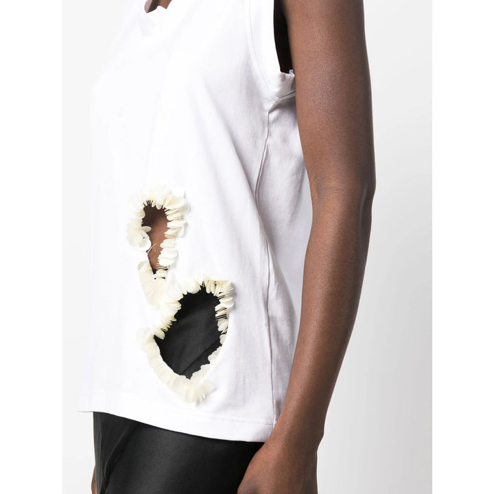 Calcaterra Top - Bianco | Wanan Luxury