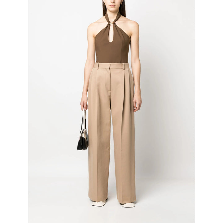 Calcaterra Pantaloni - Marrone | Wanan Luxury