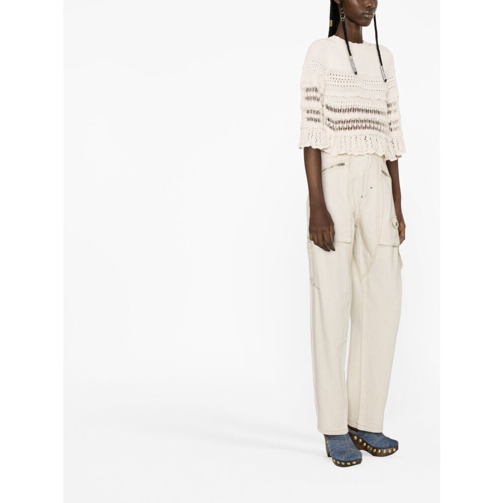 Isabel Marant Neutral Pants - Neutral | Wanan Luxury