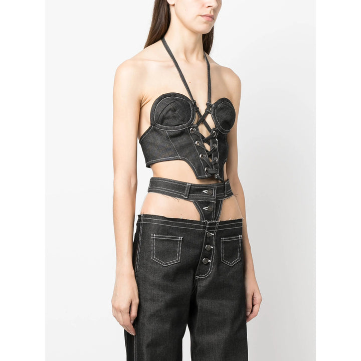 Julfer Top - Nero | Wanan Luxury