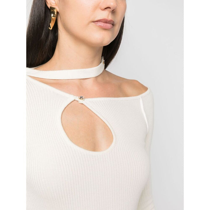 Julfer White Tops - White | Wanan Luxury