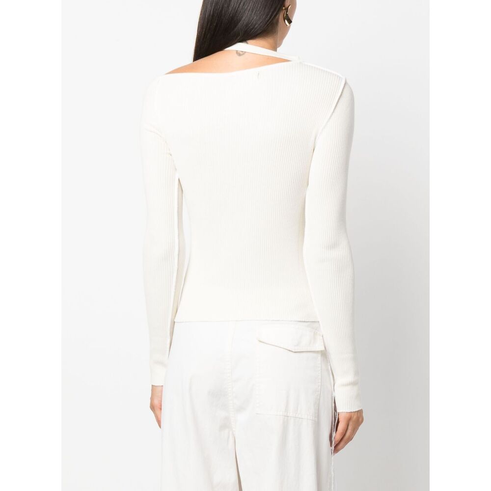 Julfer White Tops - White | Wanan Luxury