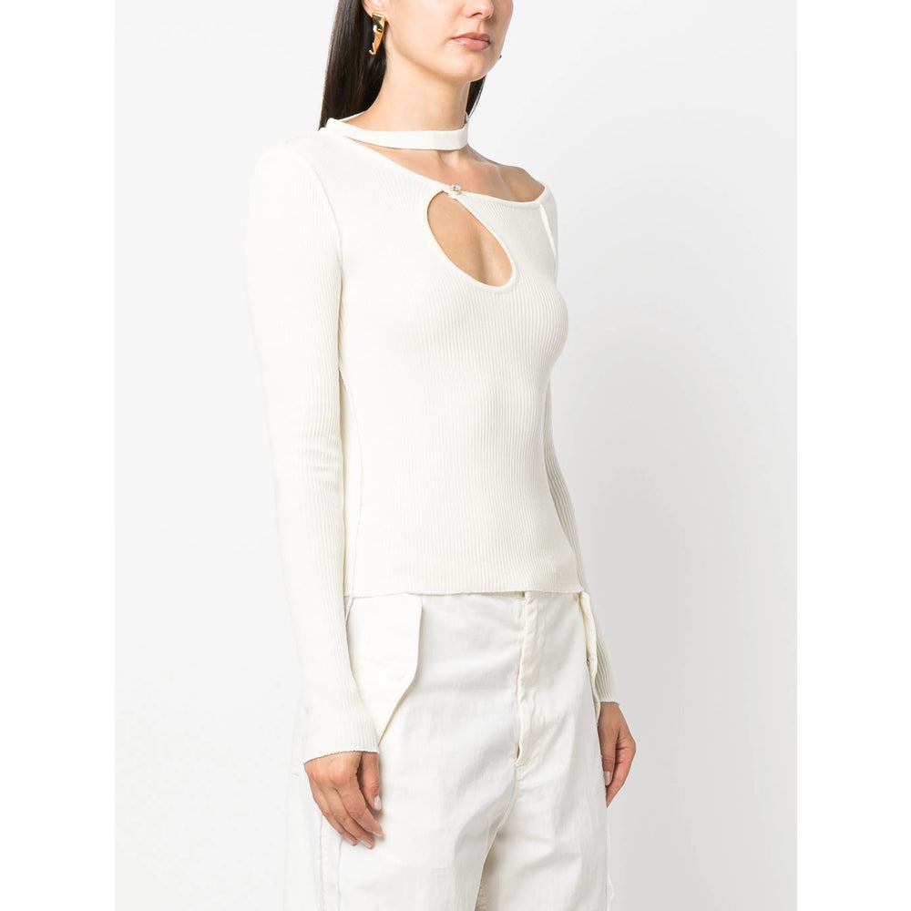 Julfer Top - Bianco | Wanan Luxury
