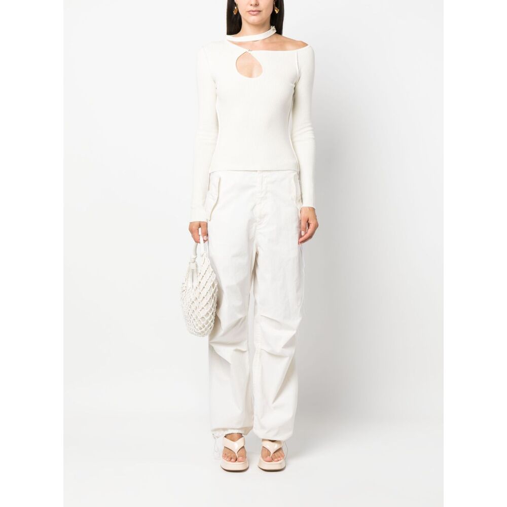 Julfer White Tops - White | Wanan Luxury