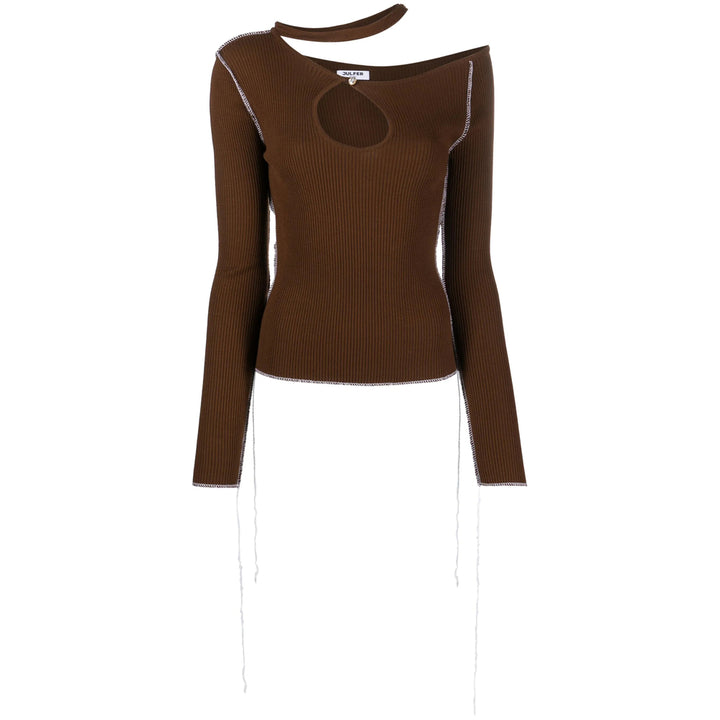 Julfer Top - Marrone | Wanan Luxury