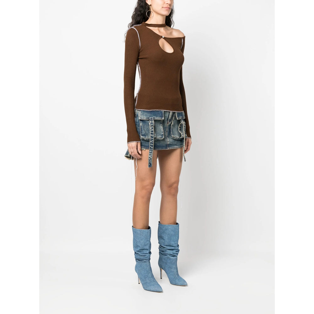 Julfer Top - Marrone | Wanan Luxury