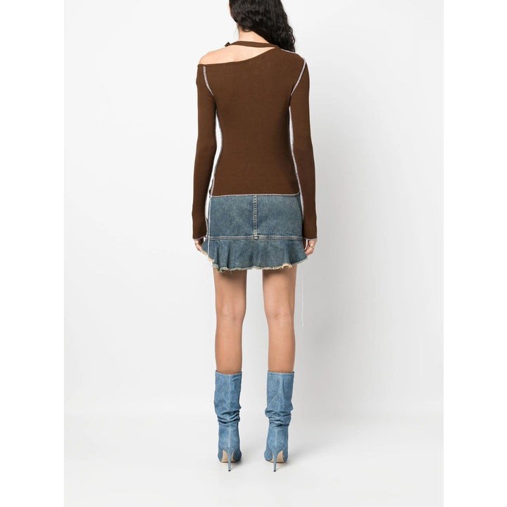Julfer Top - Marrone | Wanan Luxury