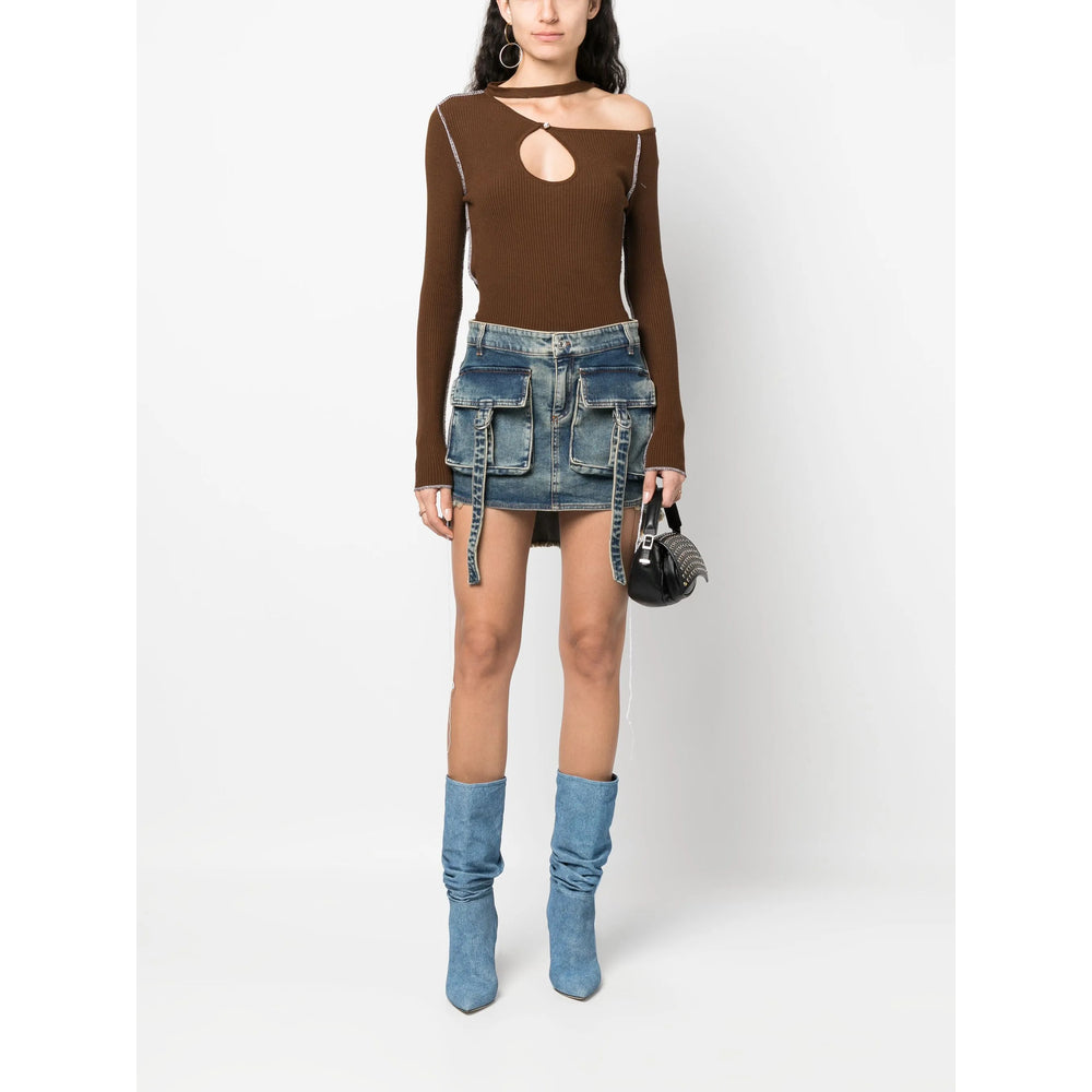 Julfer Top - Marrone | Wanan Luxury