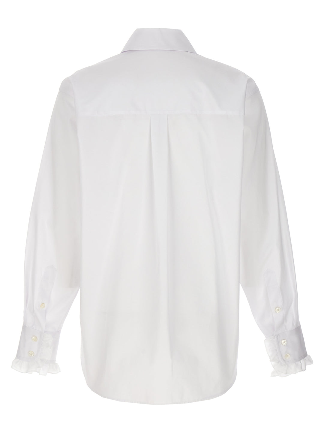 Ruffles Shirt Shirt, Blouse White