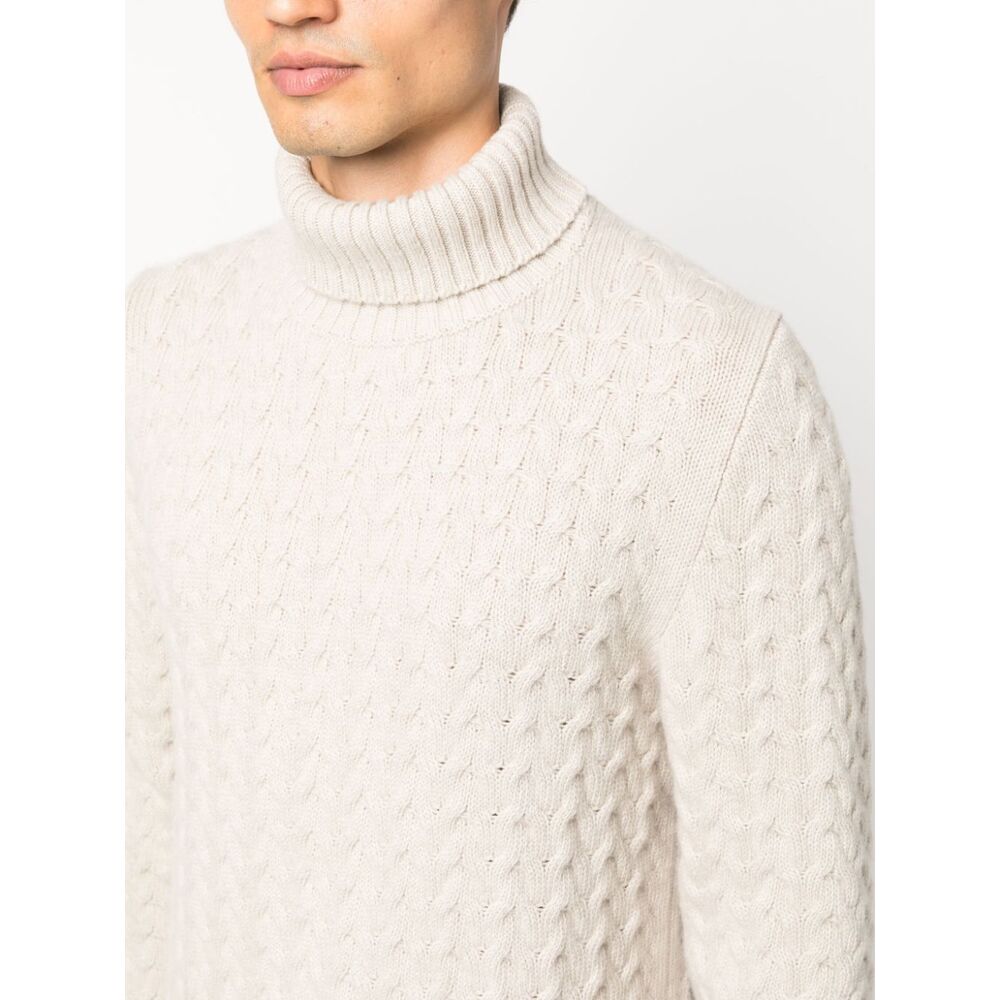 Fedeli Neutral Sweaters - Neutral | Wanan Luxury