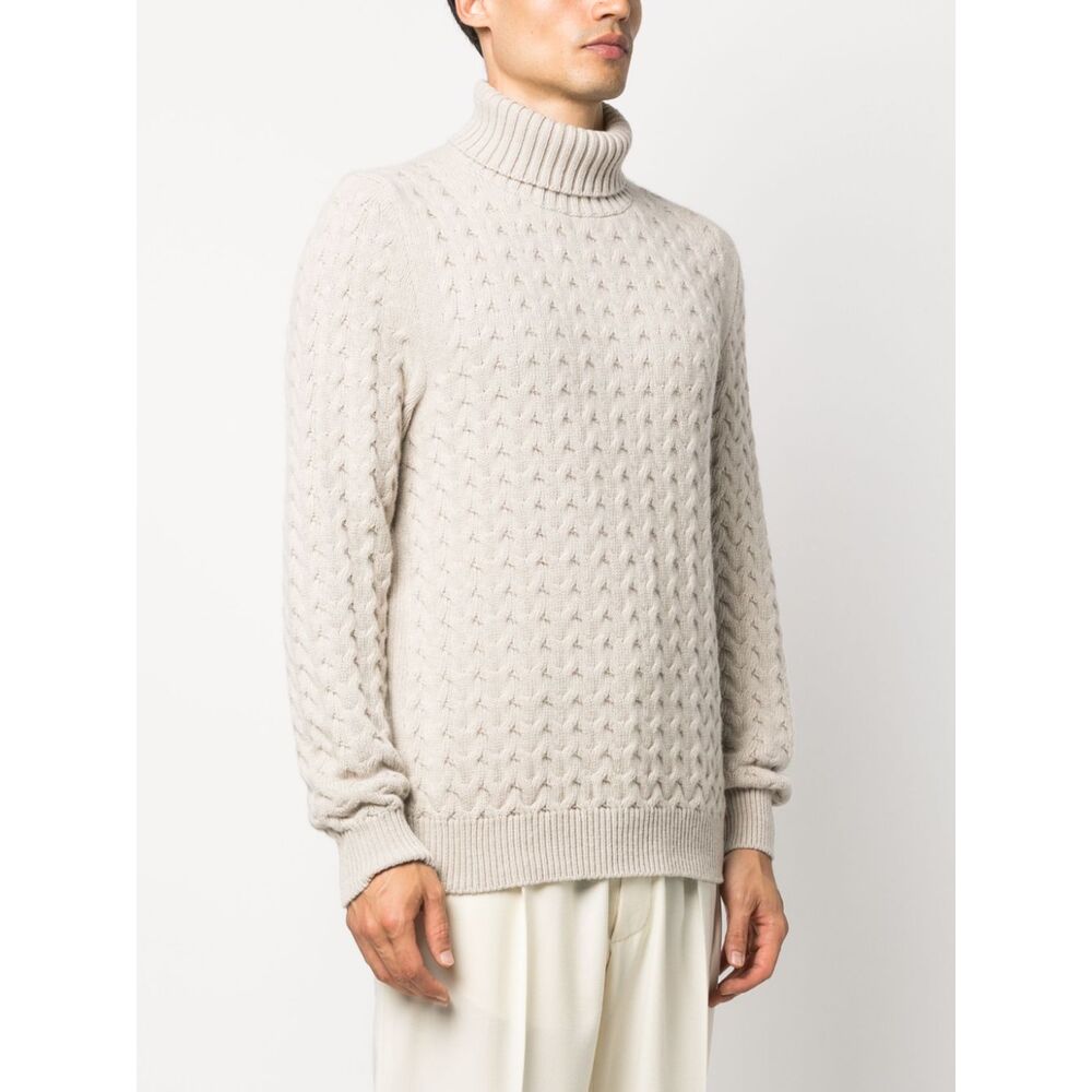 Fedeli Neutral Sweaters - Neutral | Wanan Luxury