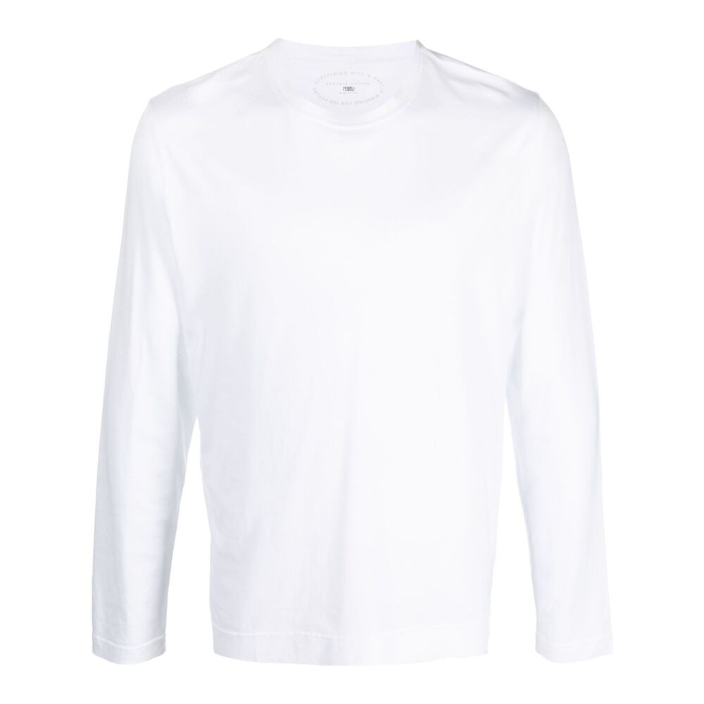 Fedeli Cotton Sweaters - White | Wanan Luxury