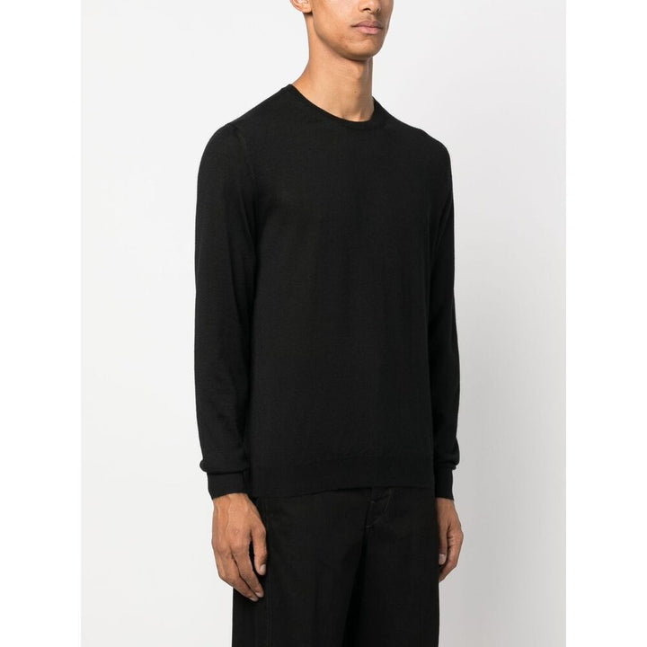 Fedeli Black Sweaters - Black | Wanan Luxury