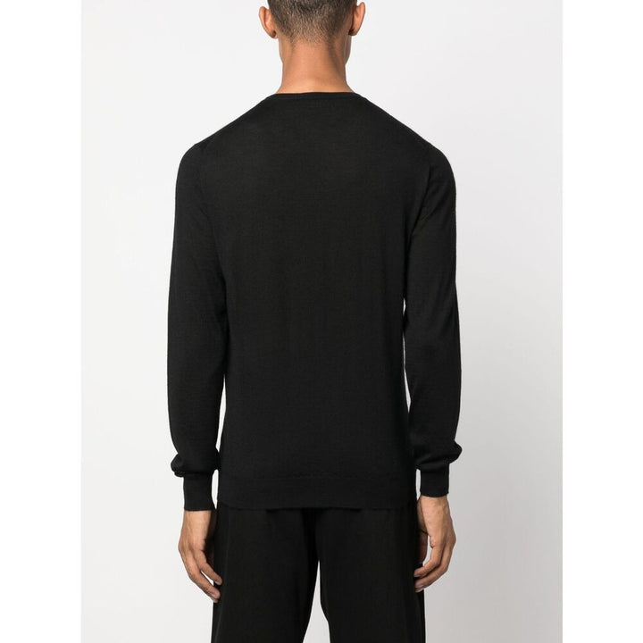 Fedeli Black Sweaters - Black | Wanan Luxury