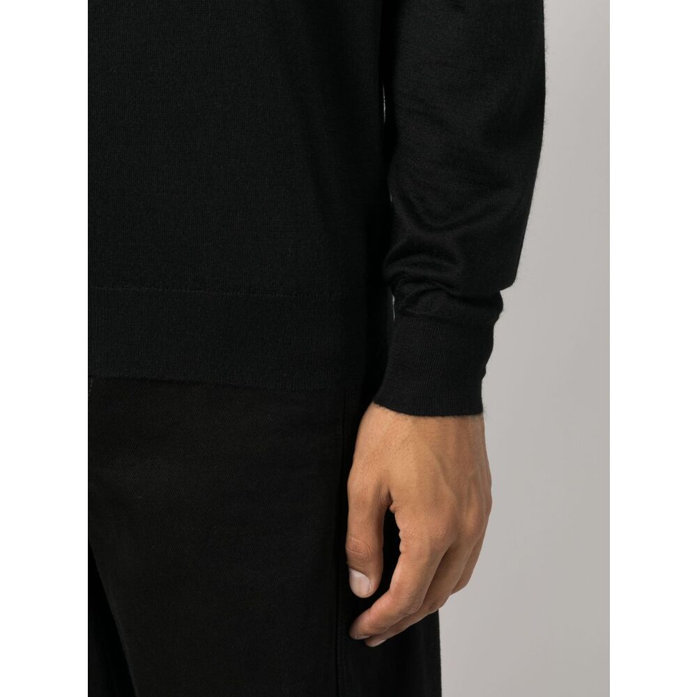 Fedeli Black Sweaters - Black | Wanan Luxury