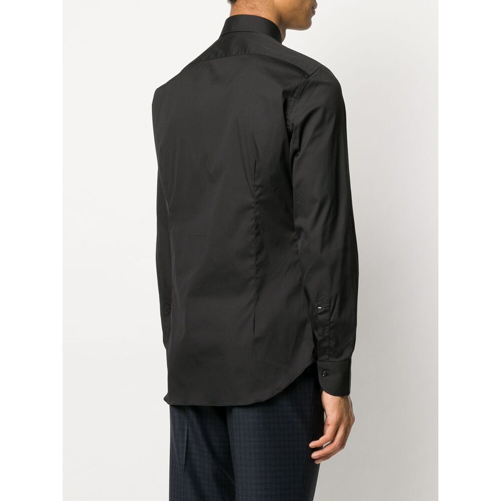 Mazzarelli Nylon Shirts - Black | Wanan Luxury