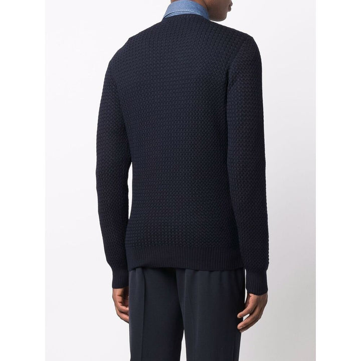 Fileria Wool Sweaters - Blue | Wanan Luxury