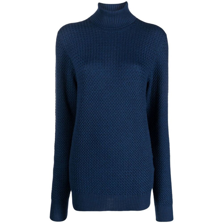 Fileria Wool Sweaters - Blue | Wanan Luxury