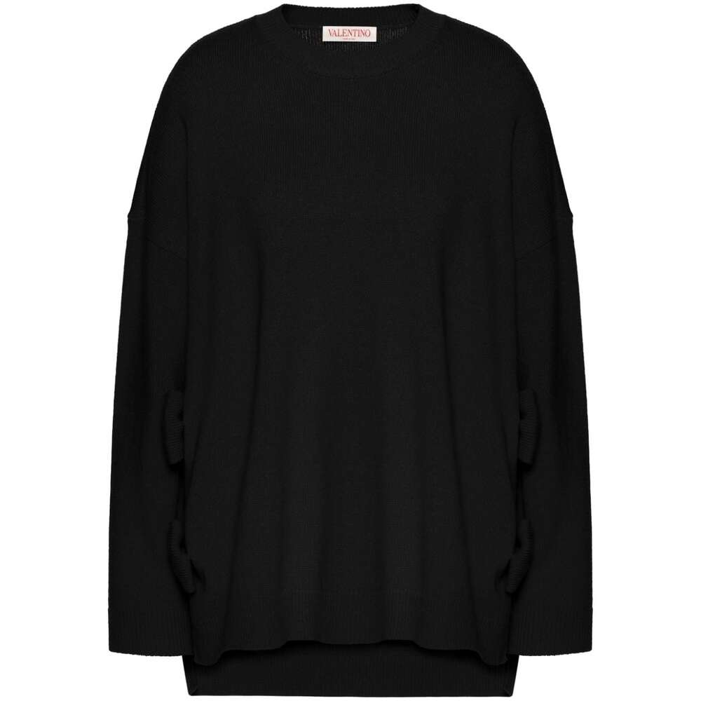 Valentino Wool Sweaters - Black | Wanan Luxury