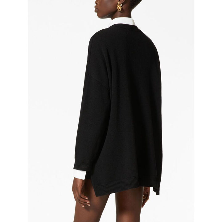 Valentino Wool Sweaters - Black | Wanan Luxury