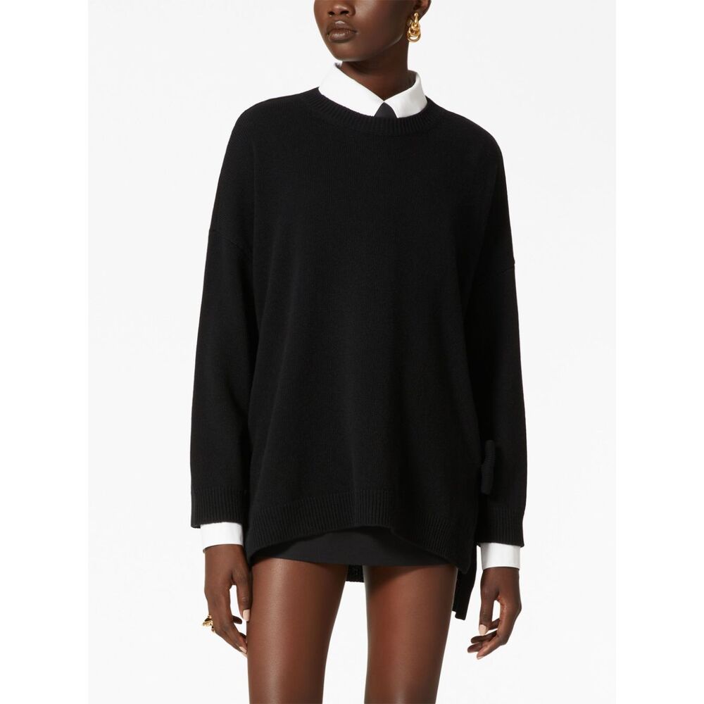 Valentino Wool Sweaters - Black | Wanan Luxury