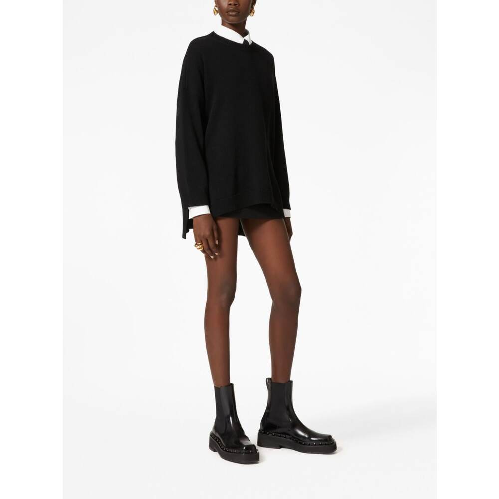 Valentino Wool Sweaters - Black | Wanan Luxury