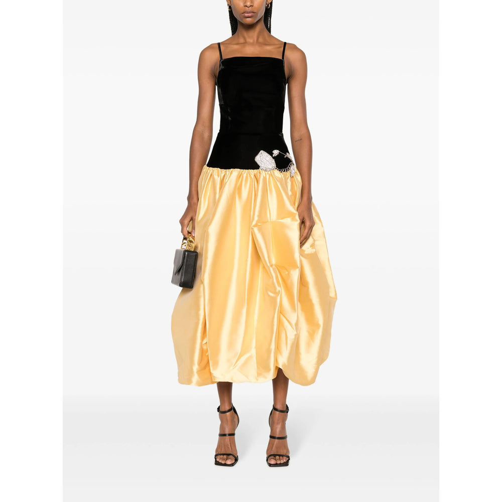 Nafsika Skourti Abiti - Nero, Giallo | Wanan Luxury