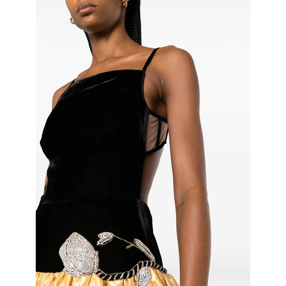 Nafsika Skourti Abiti - Nero, Giallo | Wanan Luxury