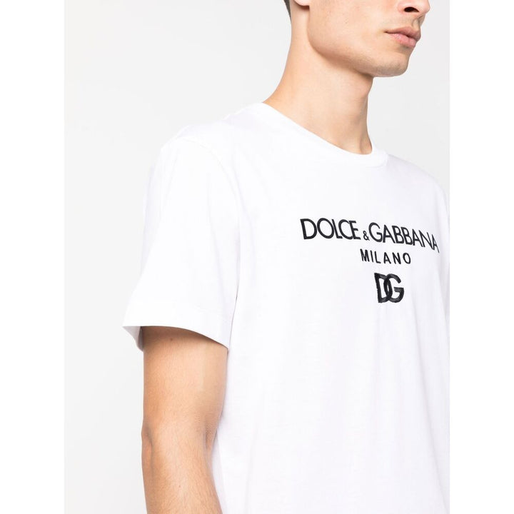 Dolce & Gabbana White T Shirts - White | Wanan Luxury