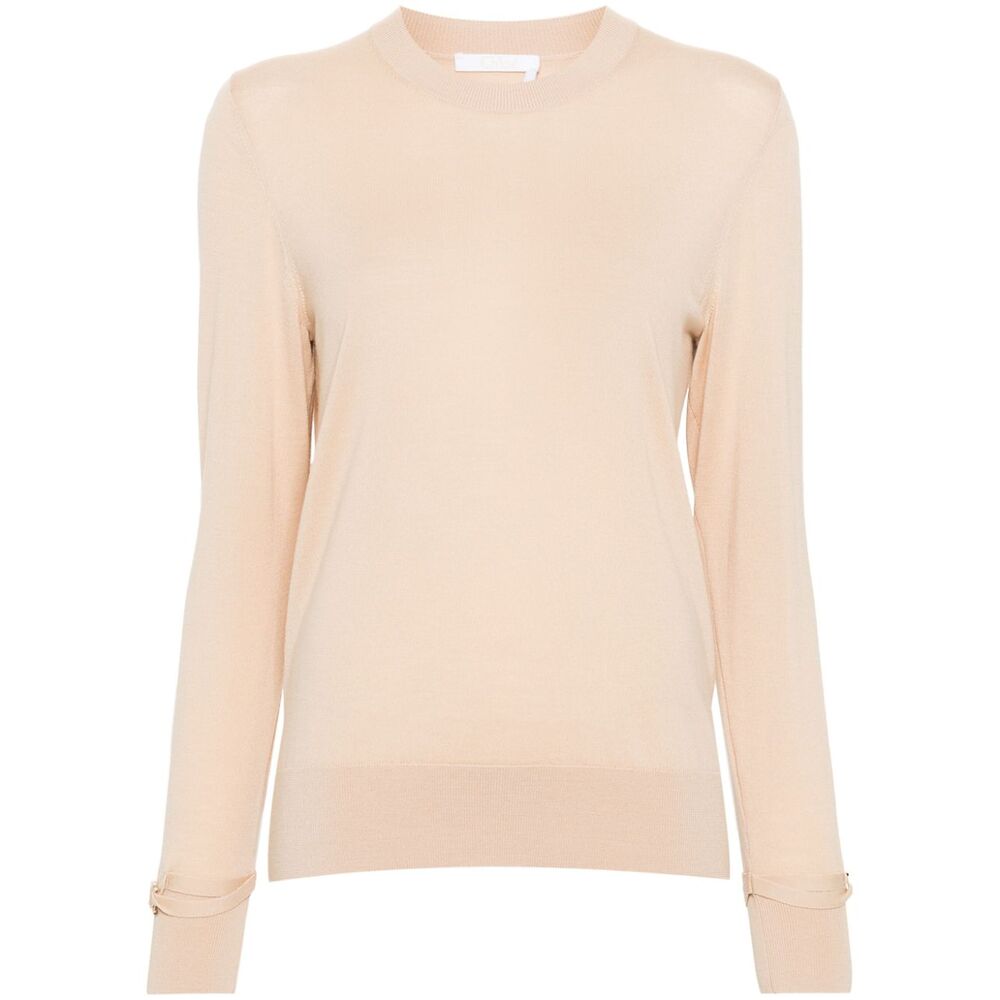 Chloé Wool Sweaters - Neutral | Wanan Luxury