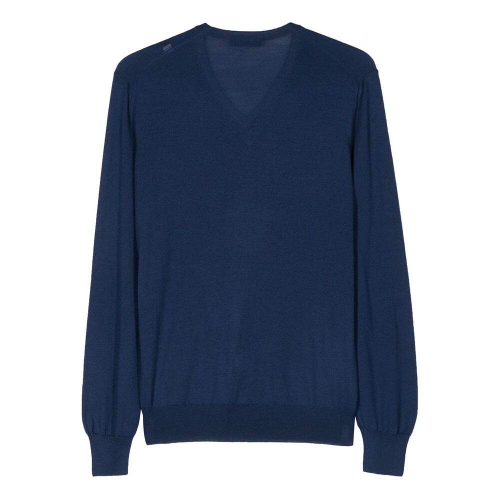 Fileria Wool Sweaters - Blue | Wanan Luxury