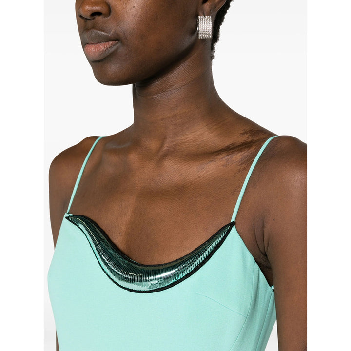 David Koma Abiti - Verde | Wanan Luxury