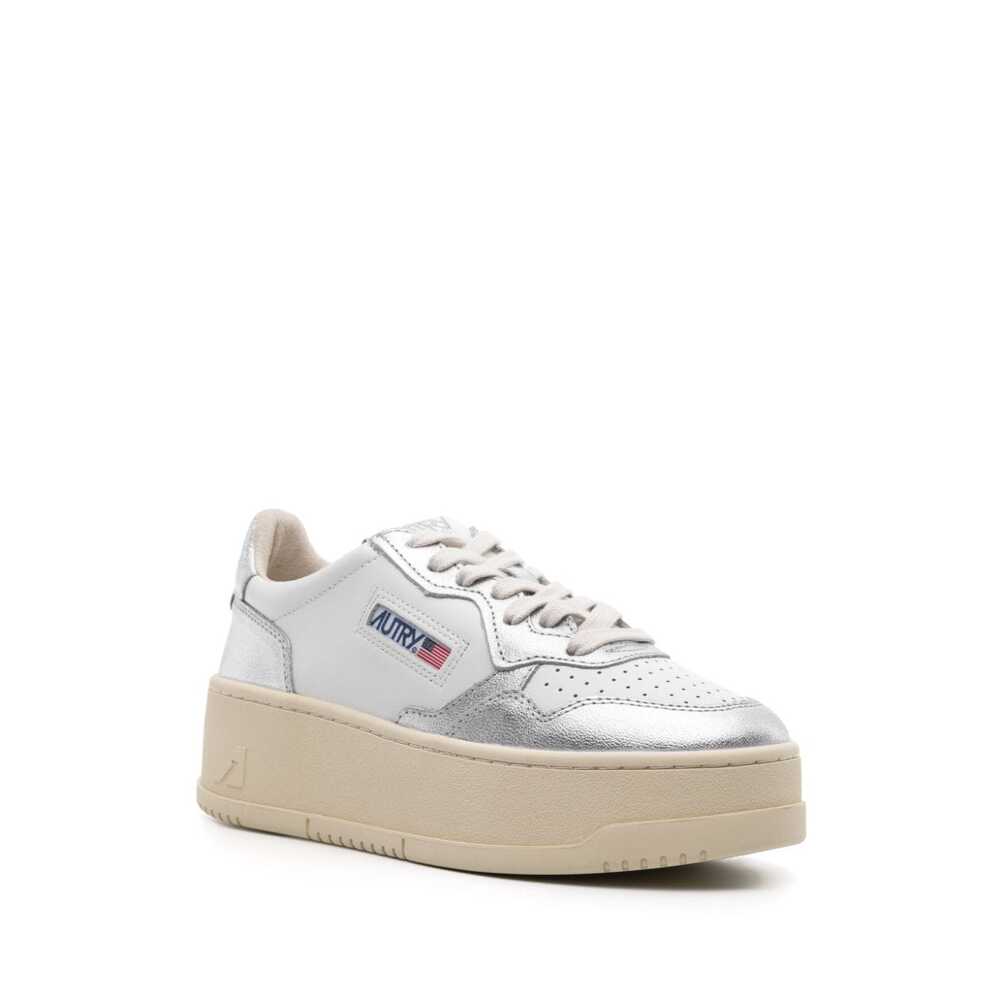 Autry Sneakers - White, Silver | Wanan Luxury