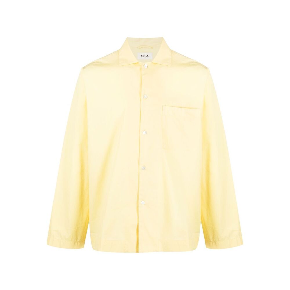 Tekla Cotton Shirts - Yellow | Wanan Luxury