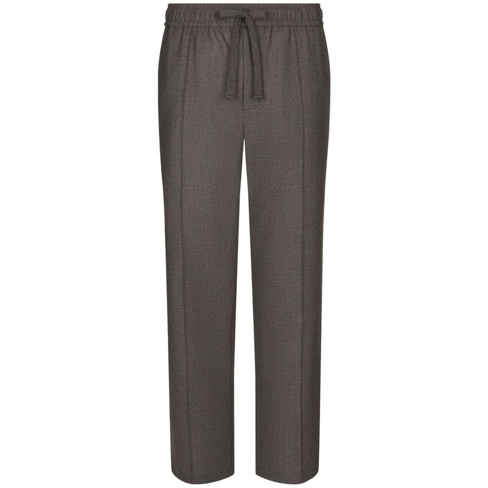 Dolce & Gabbana Wool Pants - Gray | Wanan Luxury