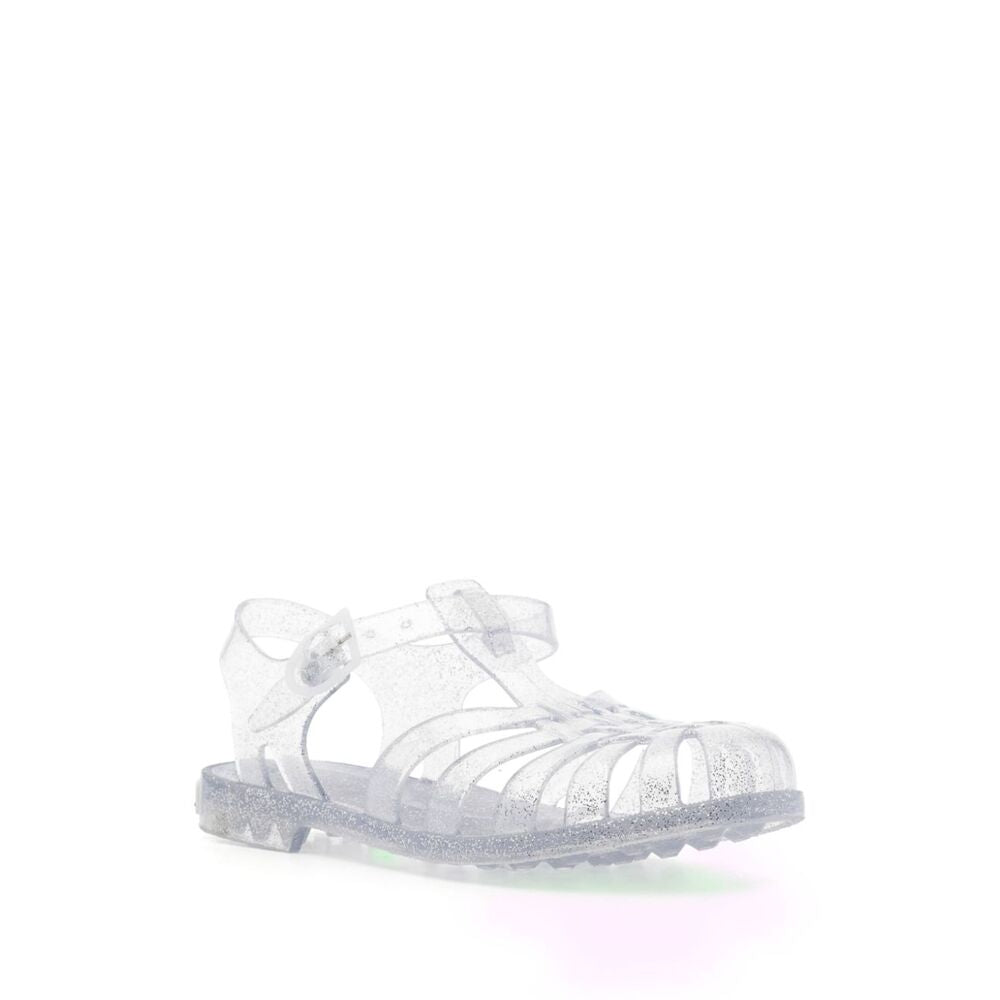 Carel Paris Rubber Sandals - Silver | Wanan Luxury