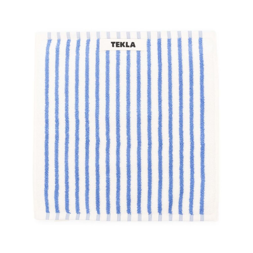 Tekla Cotton Backpacks & Travels - White, Blue | Wanan Luxury