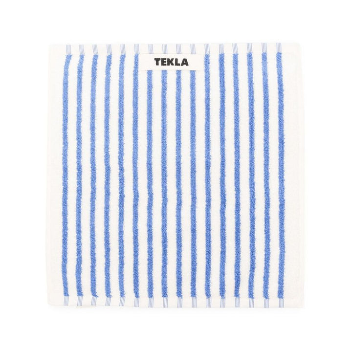 Tekla Cotton Backpacks & Travels - White, Blue | Wanan Luxury