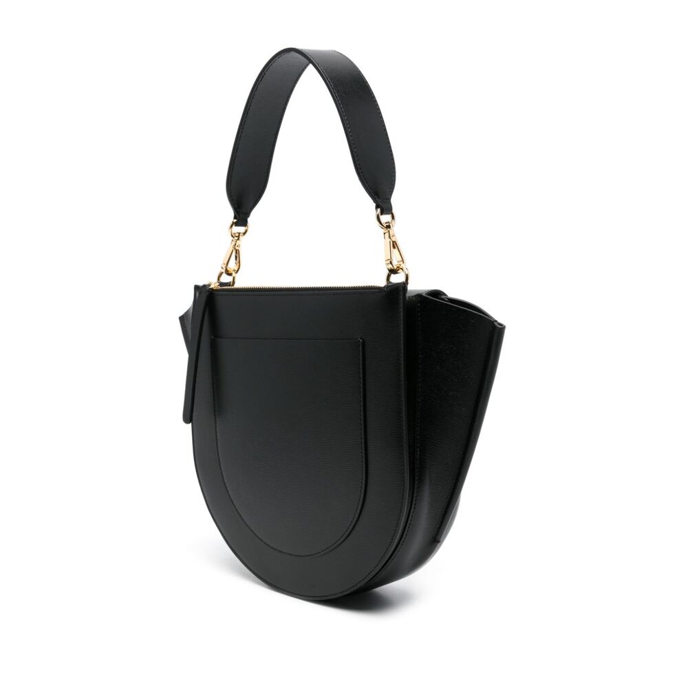 Wandler Leather Tote Bags - Black | Wanan Luxury