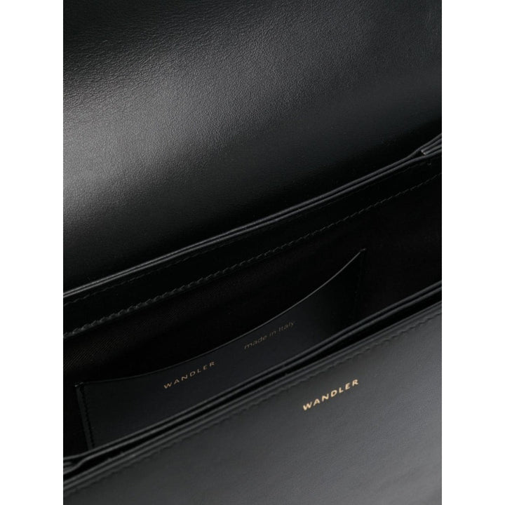 Wandler Leather Shoulder Bags - Black | Wanan Luxury