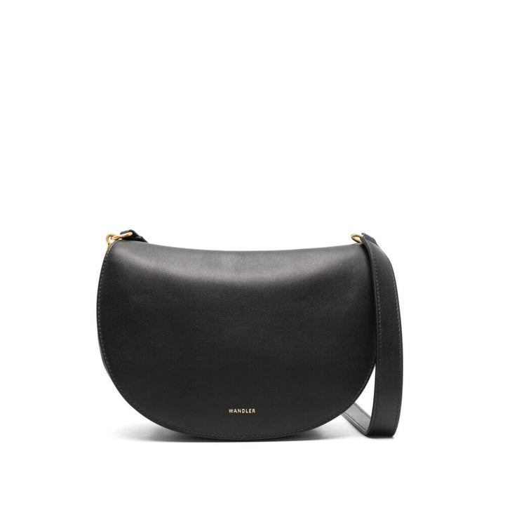 Wandler Leather Shoulder Bags - Black | Wanan Luxury